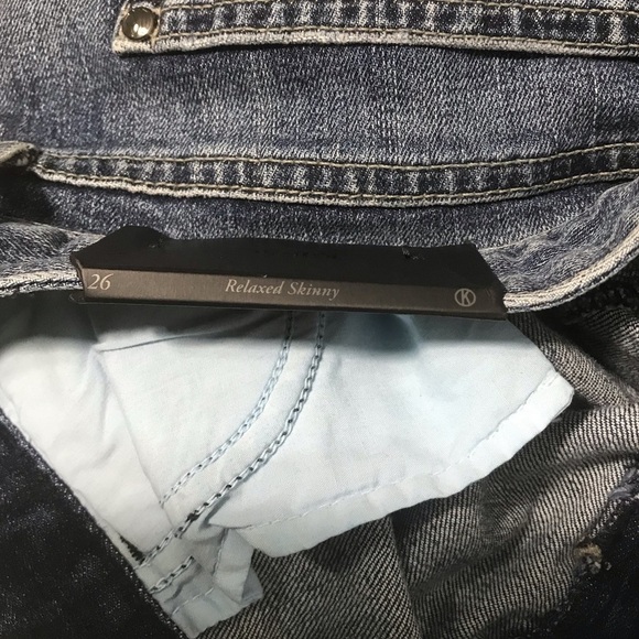 KORAL CROP RELAXED SELVAGE SKINNY SIZE 26 New J33 - Picture 7 of 7